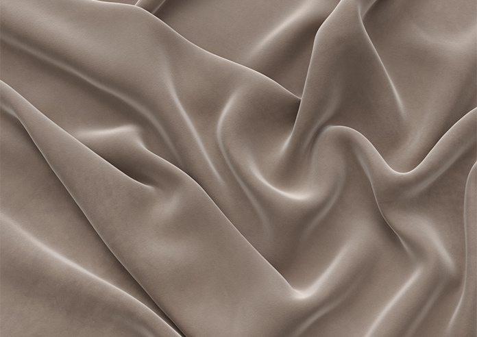 Ultra Luxe Velvet, Warm Brown - Motorised Roman Blind - Image 4